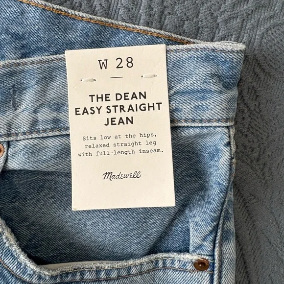 NWT - Made-well Dean Easy Straight Jean - Picture 6 of 11